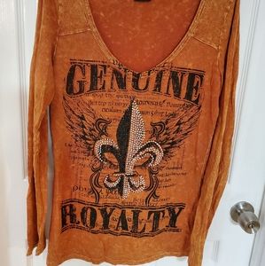 Womens long sleeve top